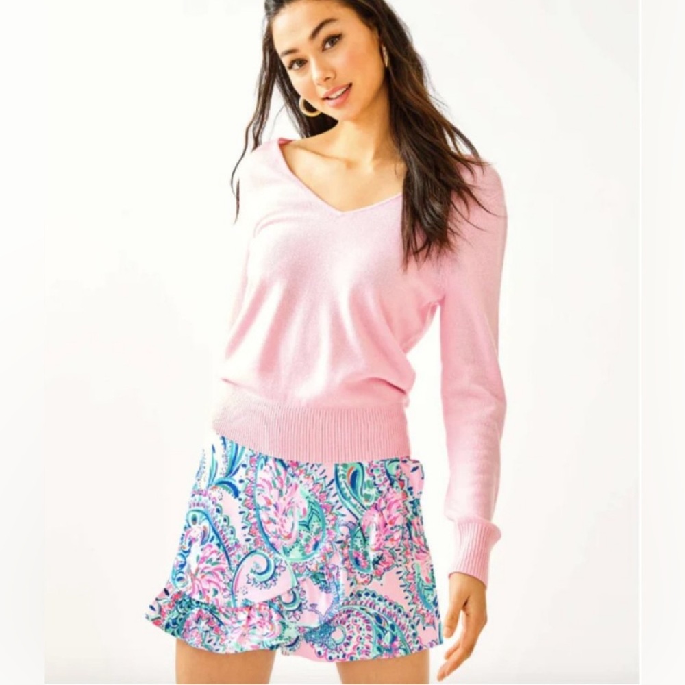 Lilly Pulitzer Faye Skort Pink Tropics-SZ 12-BNWT
